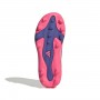 Adidas F50 Hyperfast Club Velcro FG/MG - Branco/Roxo/Rosa